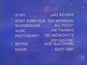 Screenshots from the 1966 Terrytoons cartoon The Cowardly Watchdog