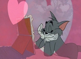 Screenshots from the 1966 MGM cartoon Love Me, Love My Mouse