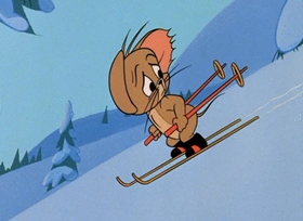 Screenshots from the 1966 MGM cartoon A-Tominable Snowman