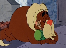 Screenshots from the 1966 MGM cartoon A-Tominable Snowman