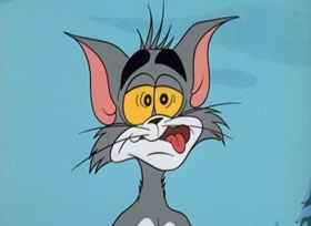 Screenshots from the 1966 MGM cartoon A-Tominable Snowman