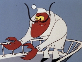 Screenshots from the 1966 DePatie Freleng cartoon Reaux, Reaux, Reaux Your Boat