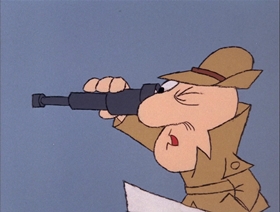 Screenshots from the 1966 DePatie Freleng cartoon Reaux, Reaux, Reaux Your Boat