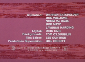 Screenshots from the 1966 DePatie Freleng cartoon Pink Punch