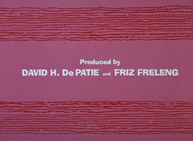 Screenshots from the 1966 DePatie Freleng cartoon Pink Punch