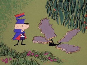 Screenshots from the 1966 DePatie Freleng cartoon Plastered in Paris