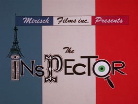 Screenshots from the 1966 DePatie Freleng cartoon Plastered in Paris