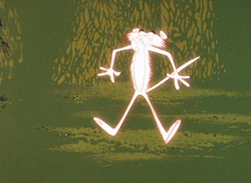 Screenshots from the 1966 DePatie Freleng cartoon Smile Pretty, Say Pink