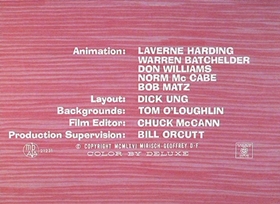 Screenshots from the 1966 DePatie Freleng cartoon Smile Pretty, Say Pink