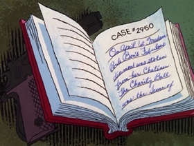 Screenshots from the 1966 DePatie Freleng cartoon Cock-A-Doodle Deux-Deux