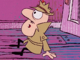 Screenshots from the 1966 DePatie Freleng cartoon Ape Suzette