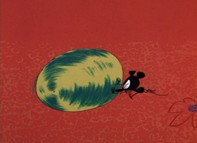Screenshots from the 1966 DePatie Freleng cartoon Pink-A-Boo