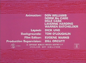 Screenshots from the 1966 DePatie Freleng cartoon Pink-A-Boo