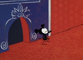 Screenshots from the 1966 DePatie Freleng cartoon Pink-A-Boo