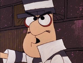 Screenshots from the 1966 DePatie Freleng cartoon The Pique Poquette of Paris