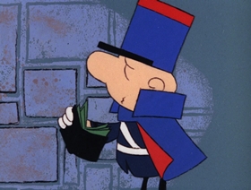 Screenshots from the 1966 DePatie Freleng cartoon The Pique Poquette of Paris