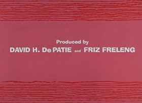 Screenshots from the 1966 DePatie Freleng cartoon Super Pink