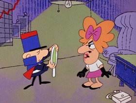 Screenshots from the 1966 DePatie Freleng cartoon That