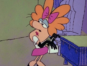 Screenshots from the 1966 DePatie Freleng cartoon That