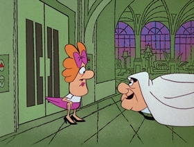 Screenshots from the 1966 DePatie Freleng cartoon That