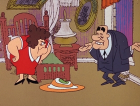 Screenshots from the 1966 DePatie Freleng cartoon That