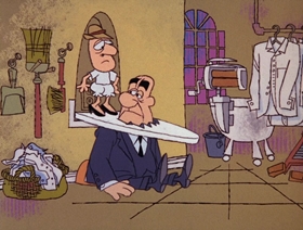 Screenshots from the 1966 DePatie Freleng cartoon That