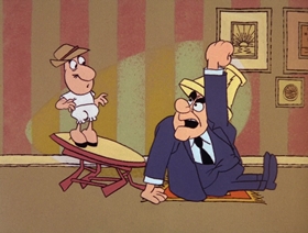 Screenshots from the 1966 DePatie Freleng cartoon That