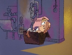 Screenshots from the 1966 DePatie Freleng cartoon That