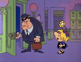 Screenshots from the 1966 DePatie Freleng cartoon That