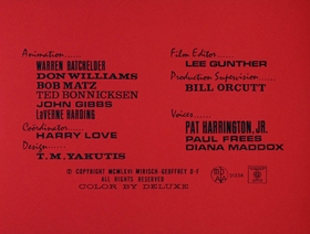 Screenshots from the 1966 DePatie Freleng cartoon That