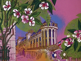 Screenshots from the 1966 DePatie Freleng cartoon That