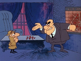 Screenshots from the 1966 DePatie Freleng cartoon That