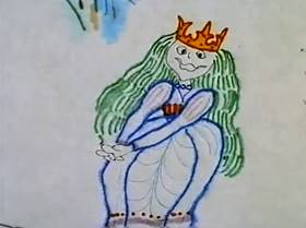 Screenshots from the 1967 Hubley Studio cartoon A Windy Day