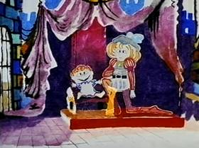 Screenshots from the 1967 Hubley Studio cartoon A Windy Day