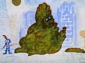 Screenshots from the 1967 Hubley Studio cartoon A Windy Day
