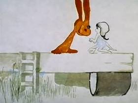 Screenshots from the 1967 Hubley Studio cartoon A Windy Day