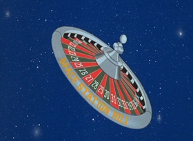 Screenshots from the 1967 MGM cartoon O Solar Meow