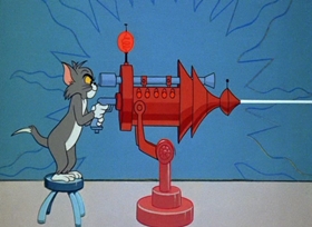 Screenshots from the 1967 MGM cartoon O Solar Meow