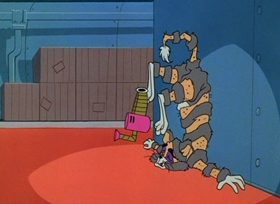 Screenshots from the 1967 MGM cartoon O Solar Meow