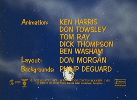 Screenshots from the 1967 MGM cartoon O Solar Meow