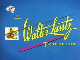 Screenshots from the 1967 Walter Lantz cartoon Secret Agent Woody Woodpecker