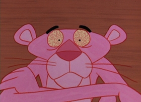 Screenshots from the 1967 DePatie Freleng cartoon Pinknic
