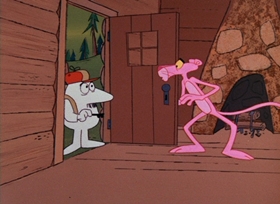 Screenshots from the 1967 DePatie Freleng cartoon Pinknic