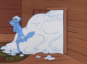 Screenshots from the 1967 DePatie Freleng cartoon Pinknic