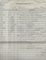 Drafts from the 1967 DePatie Freleng cartoon Pink Panic