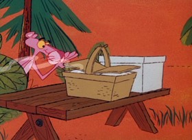 Screenshots from the 1967 DePatie Freleng cartoon Congratulations It