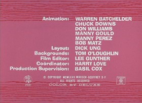 Screenshots from the 1967 DePatie Freleng cartoon Prefabricated Pink