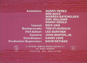 Screenshots from the 1967 DePatie Freleng cartoon Pink Outs