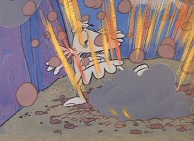 Screenshots from the 1967 DePatie Freleng cartoon Pink Paradise