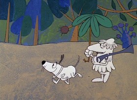 Screenshots from the 1967 DePatie Freleng cartoon Pink Paradise